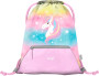 Set 5 Airy Rainbow Unicorn: batoh, peračník, sáčok, zástera, peňaženka Baagl