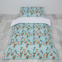 Luxusné detské obliečky Minky Forest Esito 100 x 135 cm - biela