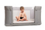 Mušelínové prestieradlo s gumou 58 x 110 x 8 cm béžovej BabyMatex