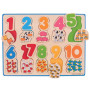 Počítacie puzzle 2 Bigjigs Toys