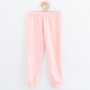 Detské bavlnené pyžamko New Baby pink bear