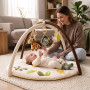 Interaktívna hracia deka s hrazdou Cuddle, Safari Zopa