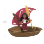 Bábika Vaiana mini prekvapenie v kajaku Disney Mattel