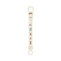 Darčekový set Moomin klip + cumlíky 6-18 m Ivory/Sage Bibs