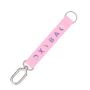 Krátka kľúčenka s karabínkou Holographic Pink OxyBag