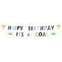 Baner závesný "Happy Birthday It´s a Goal", 1,5 m