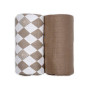 Swaddler Solid Matcha 2balenie 110 x 110 cm Lodger