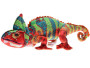 Chameleón plyšový stojaci 55 cm stojaci 0 m+