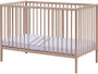 Detská postieľka Scarlett Glera ECO 120 x 60 cm (buk) - prírodná