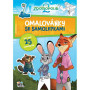 Maľovanky A4 so samolepkami Zootropolis