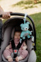 Hrkálka plyš 30 cm záves na postieľku/kočík 0 m+ babyted