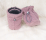 Capáčky Teddy fleece double Cyclamen pink ružová Esito