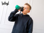 Tritánová fľaša na pitie Gradient 350 ml Baagl