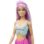 Rozprávková bábika s dlhými vlasmi - morská panna Barbie