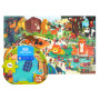 Puzzle Deň v ZOO 108 ks Jarmelo