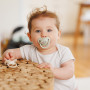 Cumlíky silikónové anatomické 6 - 18 m, 2 ks BabyOno