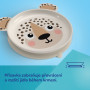 Tanier s ušami a prísavkou BabiesBoo béžový Canpol babies