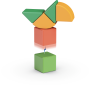 Geomag Magicube Shapes 6 dielikov