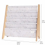 Stojan na knižky Recycled 3 Sprouts Terrazzo