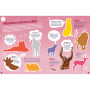 Poznávacia samolepková knižka Divoké zvieratá