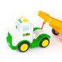 Traktor Johnny s ťahačom 37 cm JD Kids John Deere