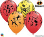 Balóniky Rodinka Úžasných 6 ks 12"/30 cm