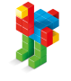 Geomag Magicube Full Color 64 dielikov