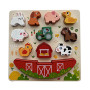 Balančné puzzle Farma 2 v 1 2Kids Toys