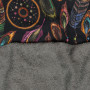 Detská osuška s kapucňou Maxi print 100 x 100 cm Babymatex