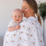 Mušelínové plienky Super Soft ružové 3 ks 70x70 cm BabyOno