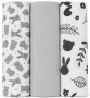Mušelínové plienky sada mix Unisex 60x80 cm 3 ks Veverička Jasmine