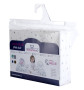 Mušelínové prestieradlo Dizajn s gumou 60 x 120 cm BabyMatex