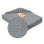Mušelínové prestieradlo s gumou 60 x 120 cm BabyMatex