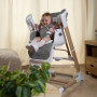 Jedálenská stolička B-Swinging Chair Pure White 2v1