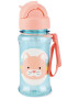 Zoo tritan Fľaša so slamkou 355 ml 12m+ Skip hop