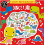 Dinosaury - aktivity s penovými samolepkami