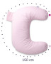Bambusový polohovací vankúš MiniRelax 150 cm Babymatex