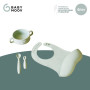 Silikónová jedálenská súprava Baby First meal set Mini Babymoov
