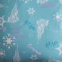 Obliečky Frozen light blue 140 x 200, 70 x 90 cm Jerry Fabrics