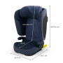 Autosedačka skladacia Unity 2 I-Size (100-150 cm) Kinderkraft