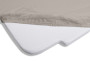 Mušelínové prestieradlo s gumou 58 x 110 x 8 cm béžovej BabyMatex