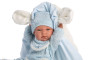 Obleček pre bábiku bábätko New Born veľkosti 40-42 cm s doplnkami Llorens