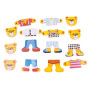 Oblékací puzzle Medvedia rodinka Bigjigs Toys