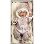 New born realistická bábika bábätko so zvukmi a mäkkým látkovým telom - 42 cm Llorens