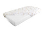 Bavlnená prestieradlo s gumou a potlačou 70 x 140 cm Babymatex