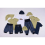 Nohavice rastúce denim vzor Little Angel