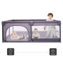 Ohrádka Playpark Grey BabyGo