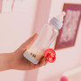 Antikoliková sklenená fľaša so silikónovým cumlíkom 240 ml BIBS