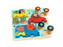 Vkladacie puzzle Autíčko Djeco