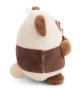 Plyšová MyMochi Panda Kono 8 cm v kostýme popcorn s čokoládou v darčekovom balení Nici